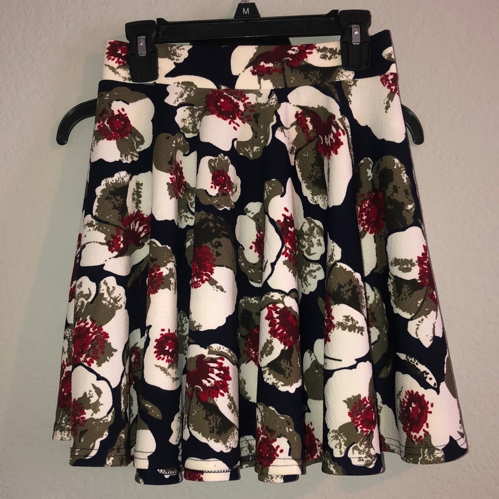 Floral Skater Skirt